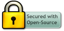Secured with open-source-software
